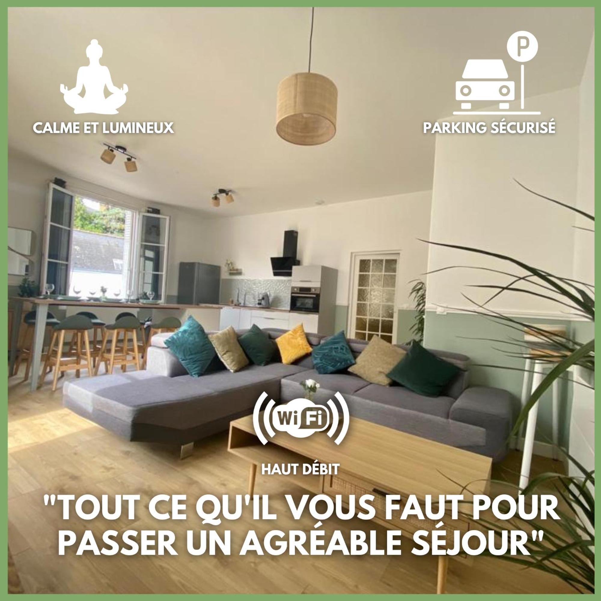Elegance & Confort Au Coeur De Cholet ! Екстериор снимка